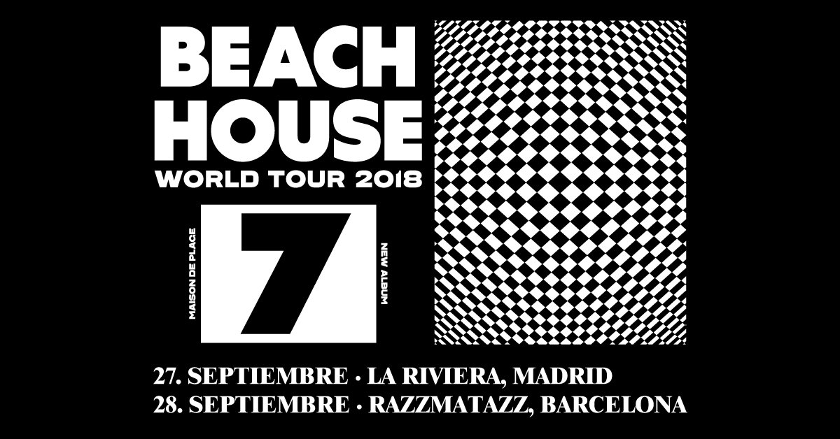 Beach House tour poster